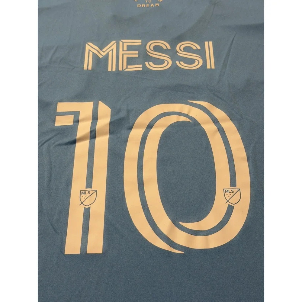 Adidas Inter Miami CF Lionel Messi Jersey KA7504 MLS Mens XL NWT Blue